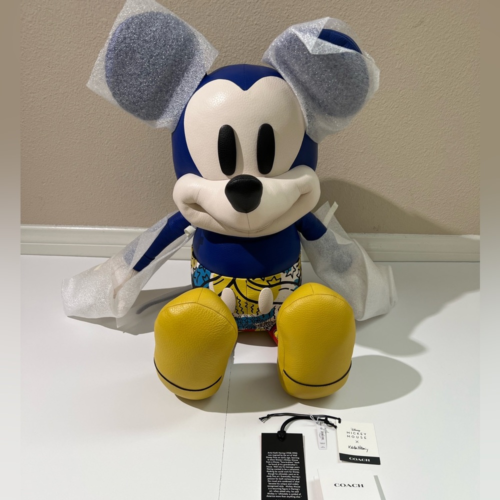 Coach Disney Mickey Mouse X Keith Haring Limited Edition NEW